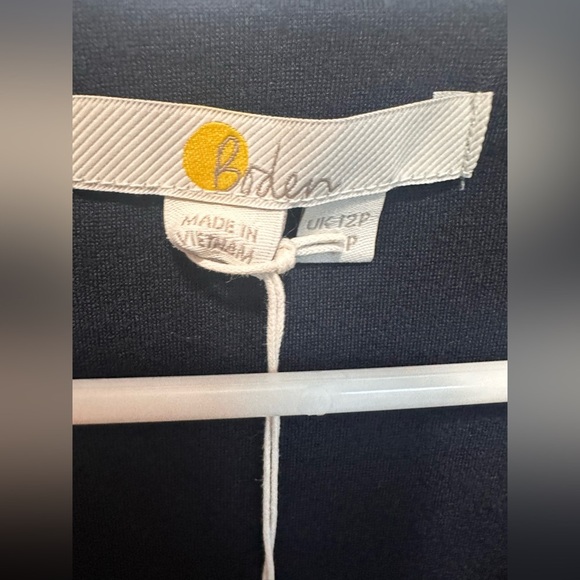 Boden Velvet Navy Blue Dress Size 8P - Picture 10 of 16